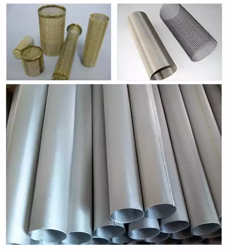 Cylinder Shape Perforated Filter Tube