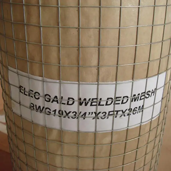 Galvanized welded mesh