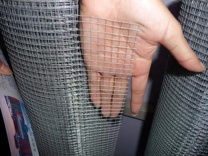 Wall insulation welded mesh