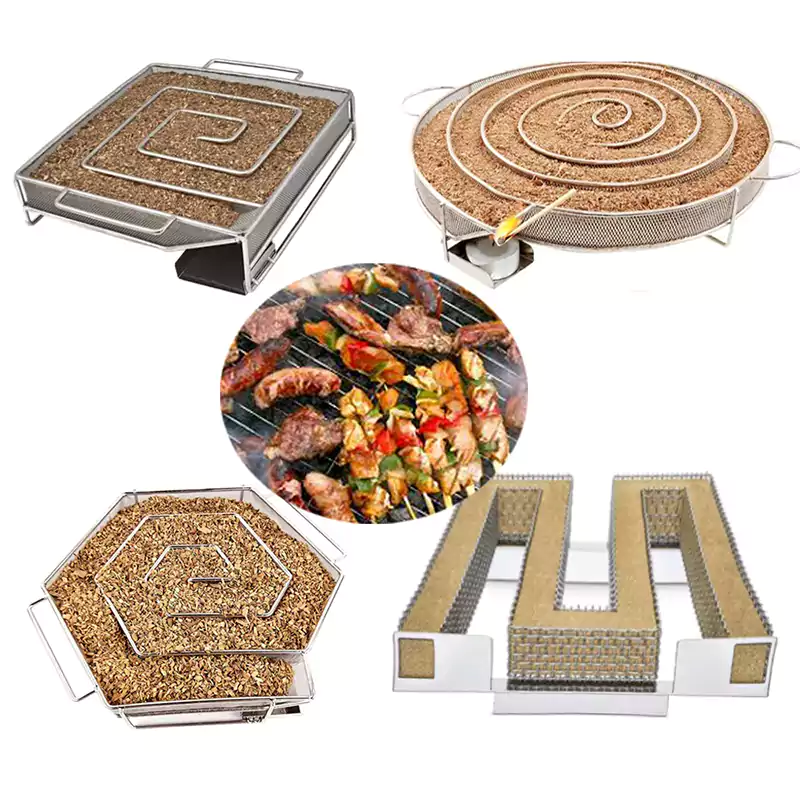 Special shaped barbecue grill