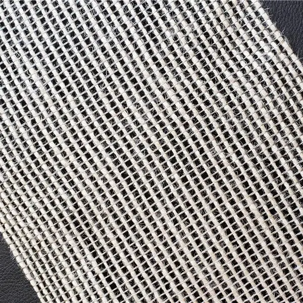 Glass laminated Hemp rope woven mesh