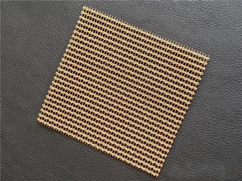 Glass laminated Phosphorus copper metal mesh