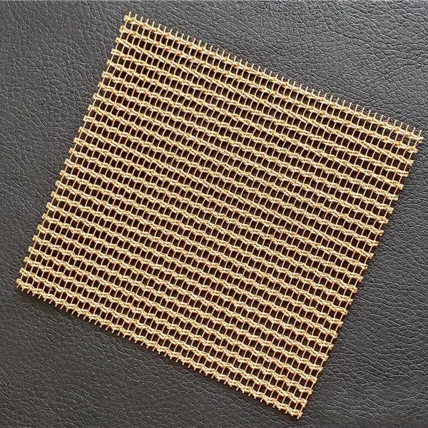 Glass laminated Phosphorus copper metal mesh