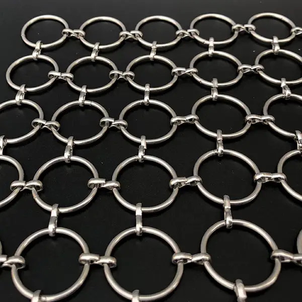 Metal ring wire mesh