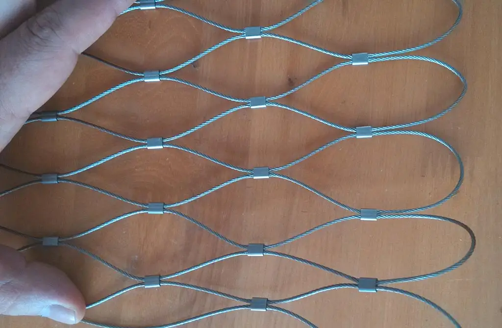 Stainless steel rope wire mesh