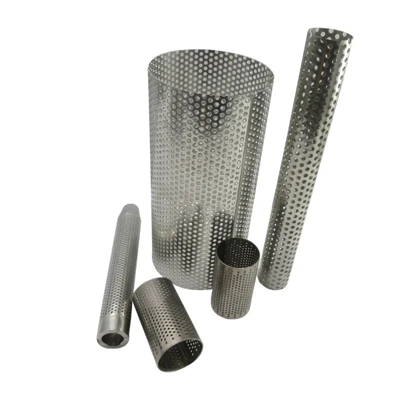 Cylinder Shape Perforated Filter Tube